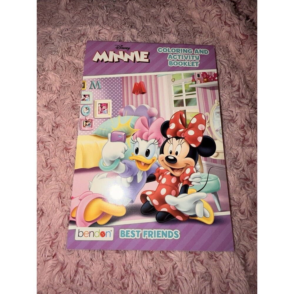 Minnie Mouse coloring & Activity book Mickey Donald Daisy